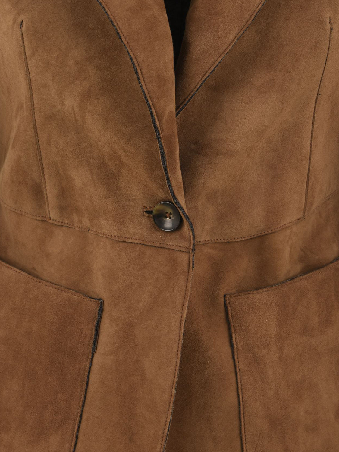 Giubbotto Lucilla Gsac bonded suede THE JACKIE LEATHERS Donna - Marrone