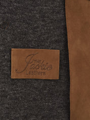 Giubbotto Lucilla Gsac bonded suede THE JACKIE LEATHERS Donna - Marrone