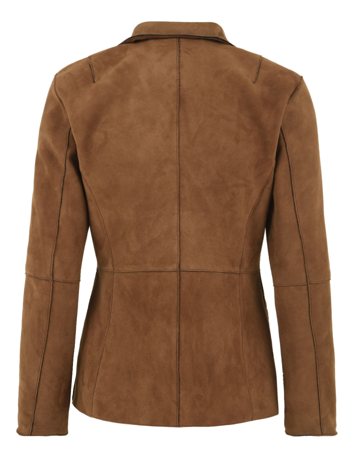 Giubbotto Lucilla Gsac bonded suede THE JACKIE LEATHERS Donna - Marrone