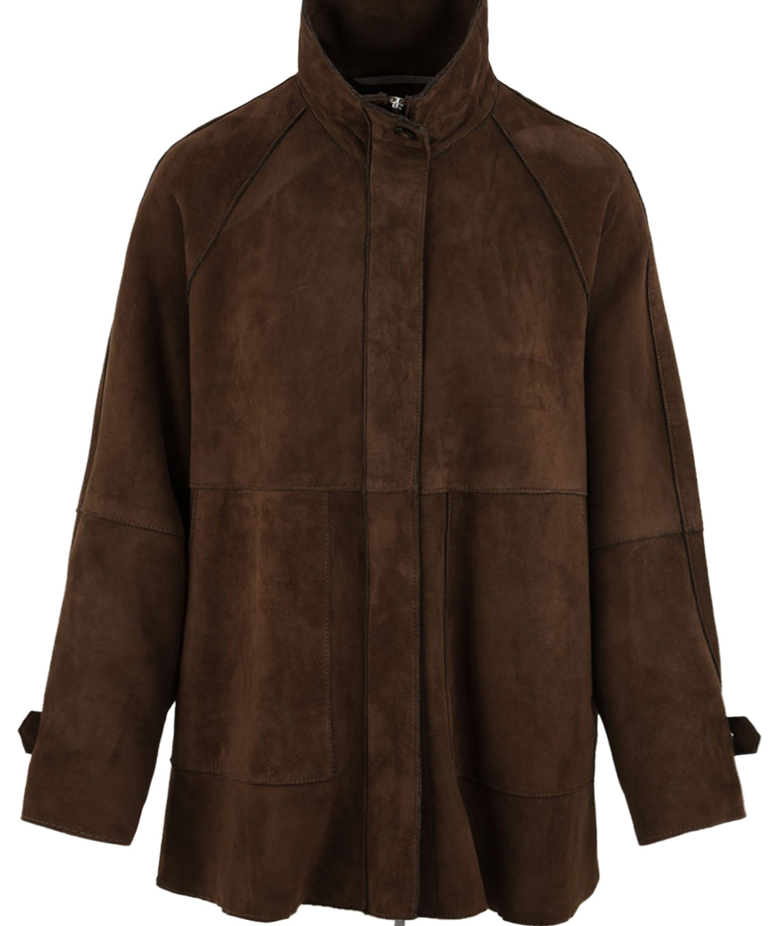 Giubbotto Malika bonded bold suede THE JACKIE LEATHERS Donna - Marrone