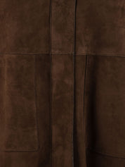 Giubbotto Malika bonded bold suede THE JACKIE LEATHERS Donna - Marrone