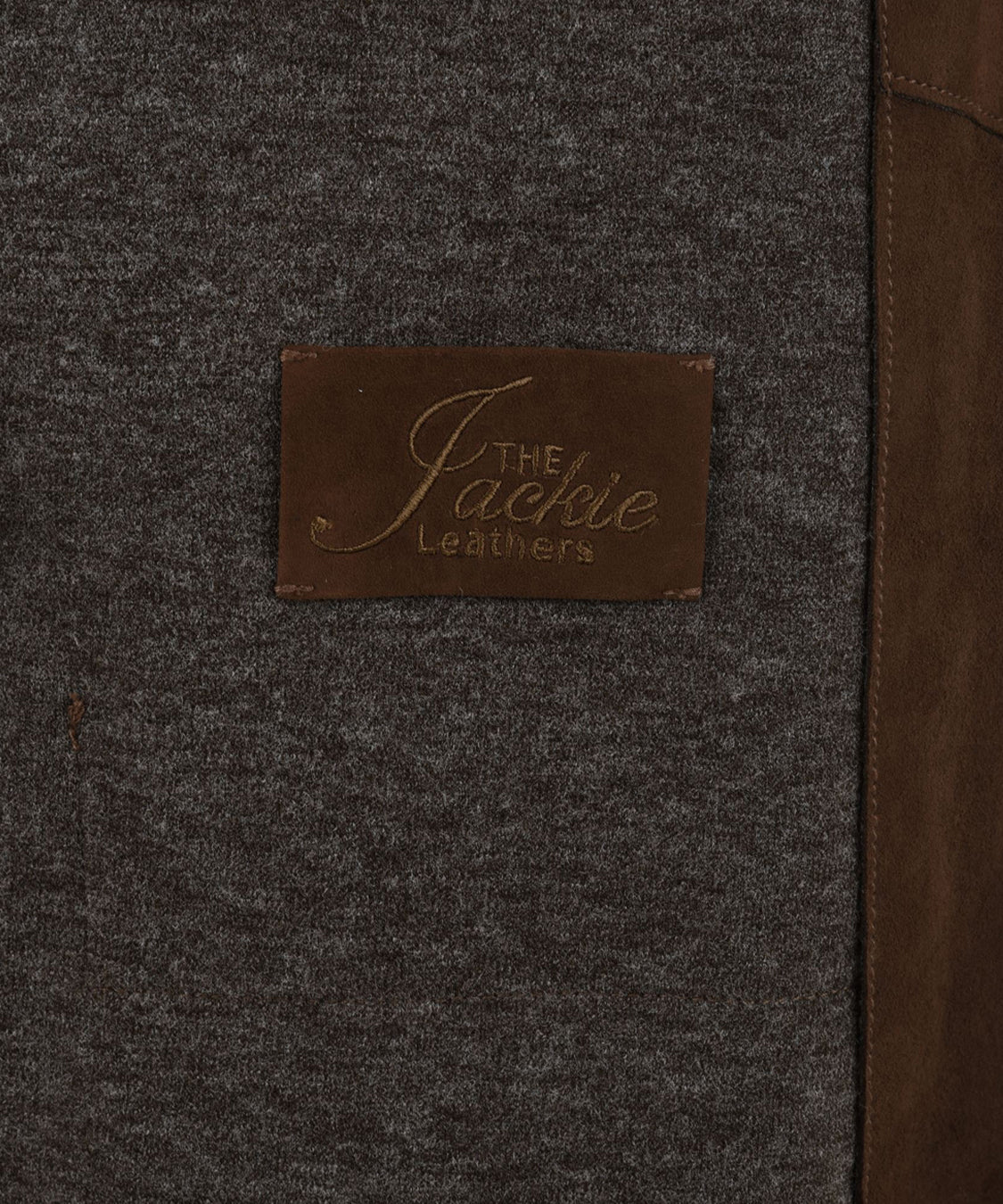 Giubbotto Malika bonded bold suede THE JACKIE LEATHERS Donna - Marrone