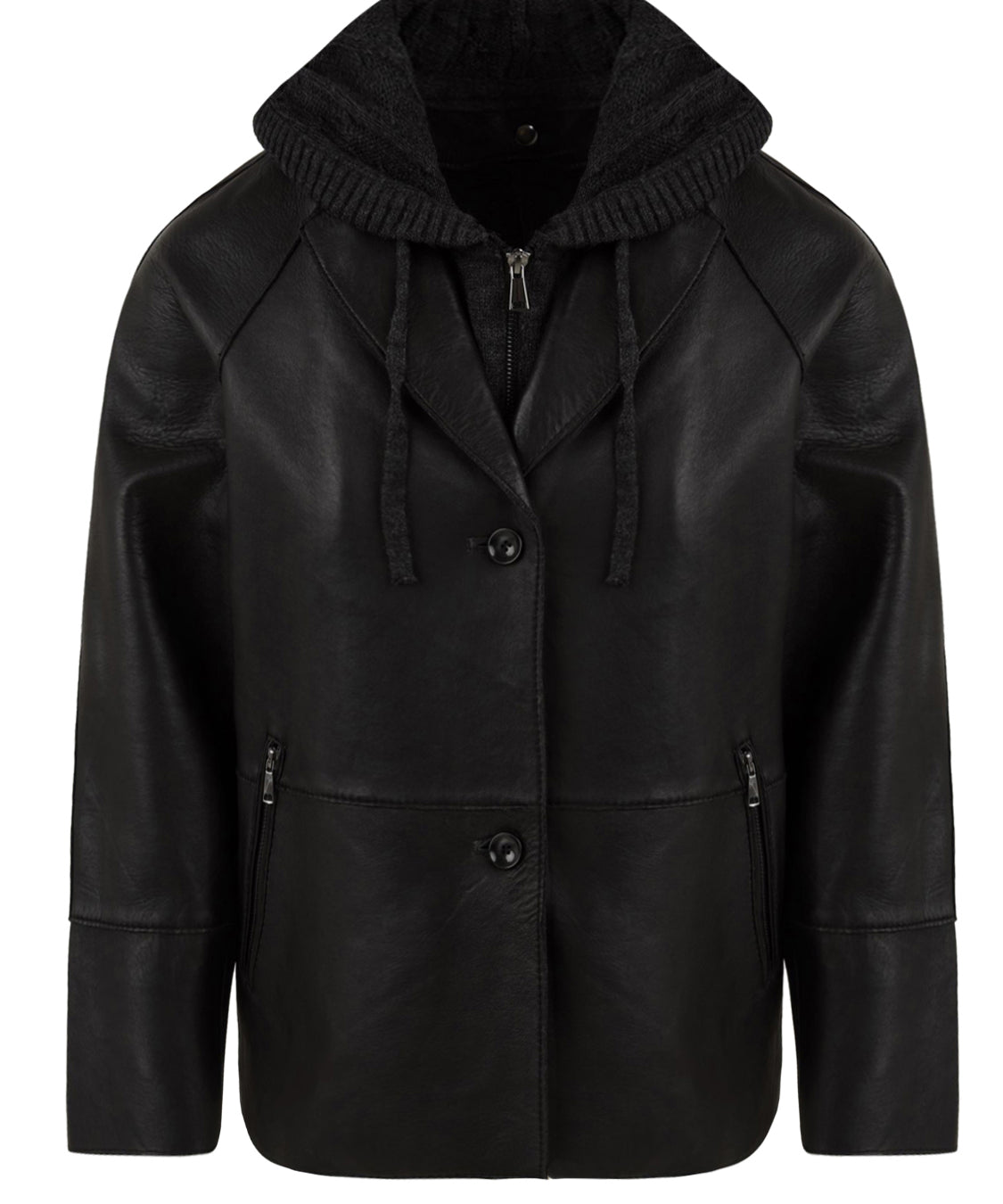 Giubbotto Sun bonded plongèe THE JACKIE LEATHERS Donna - Nero