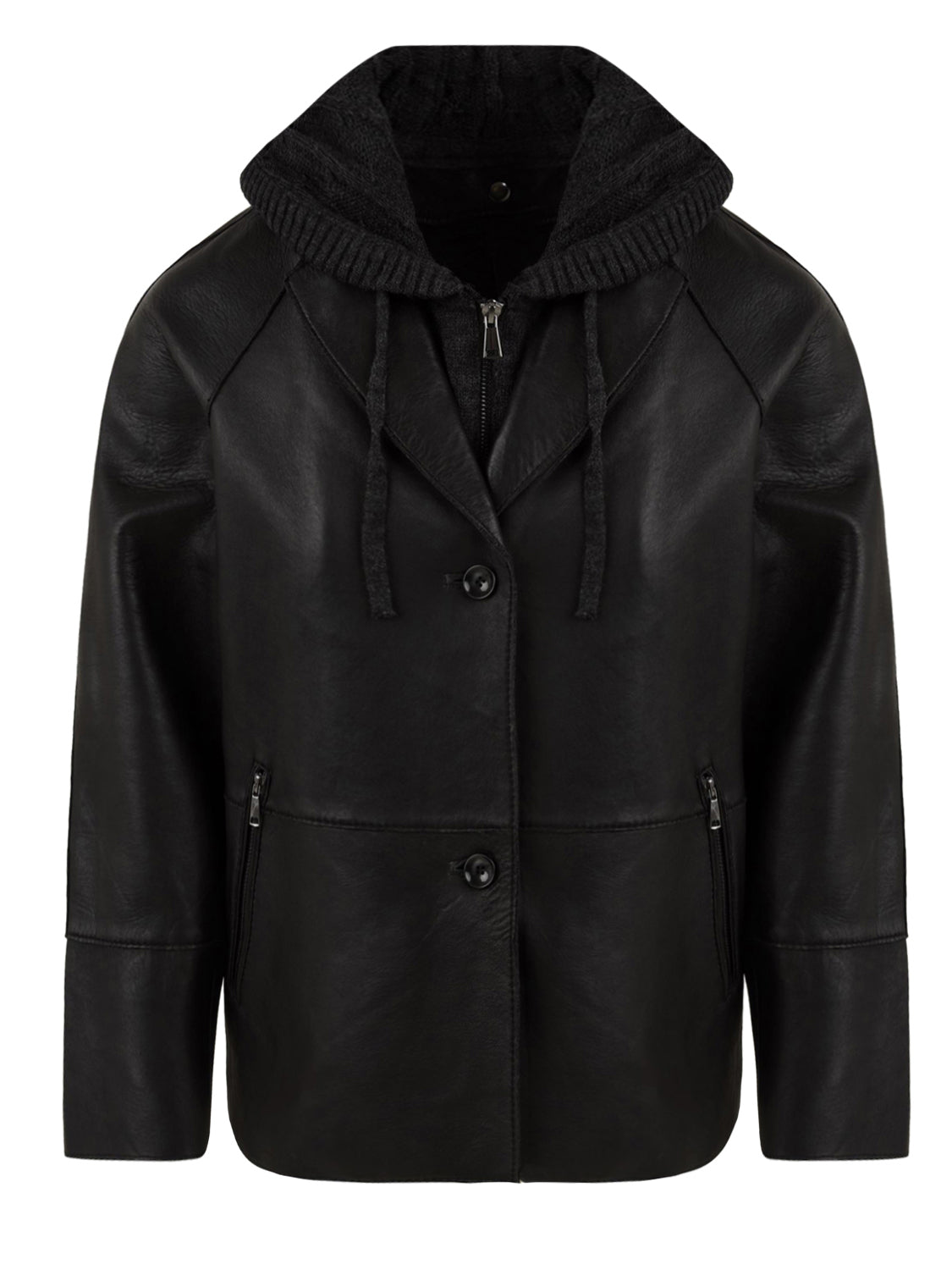Giubbotto Sun bonded plongèe THE JACKIE LEATHERS Donna - Nero
