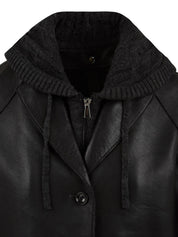 Giubbotto Sun bonded plongèe THE JACKIE LEATHERS Donna - Nero