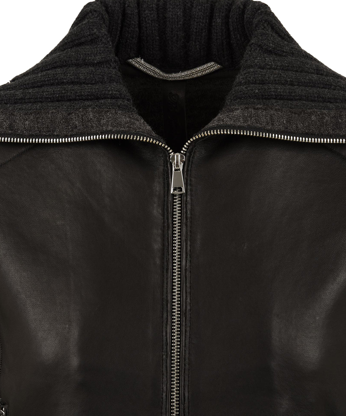 GiubbottoTilde bonded plongèe THE JACKIE LEATHERS Donna - Nero