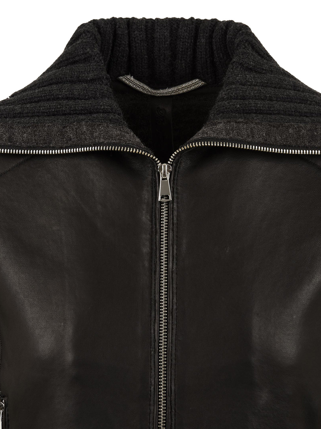 GiubbottoTilde bonded plongèe THE JACKIE LEATHERS Donna - Nero