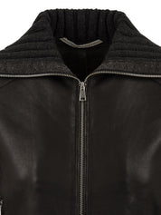 GiubbottoTilde bonded plongèe THE JACKIE LEATHERS Donna - Nero