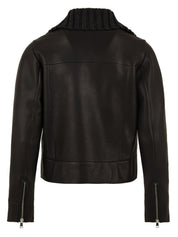 GiubbottoTilde bonded plongèe THE JACKIE LEATHERS Donna - Nero