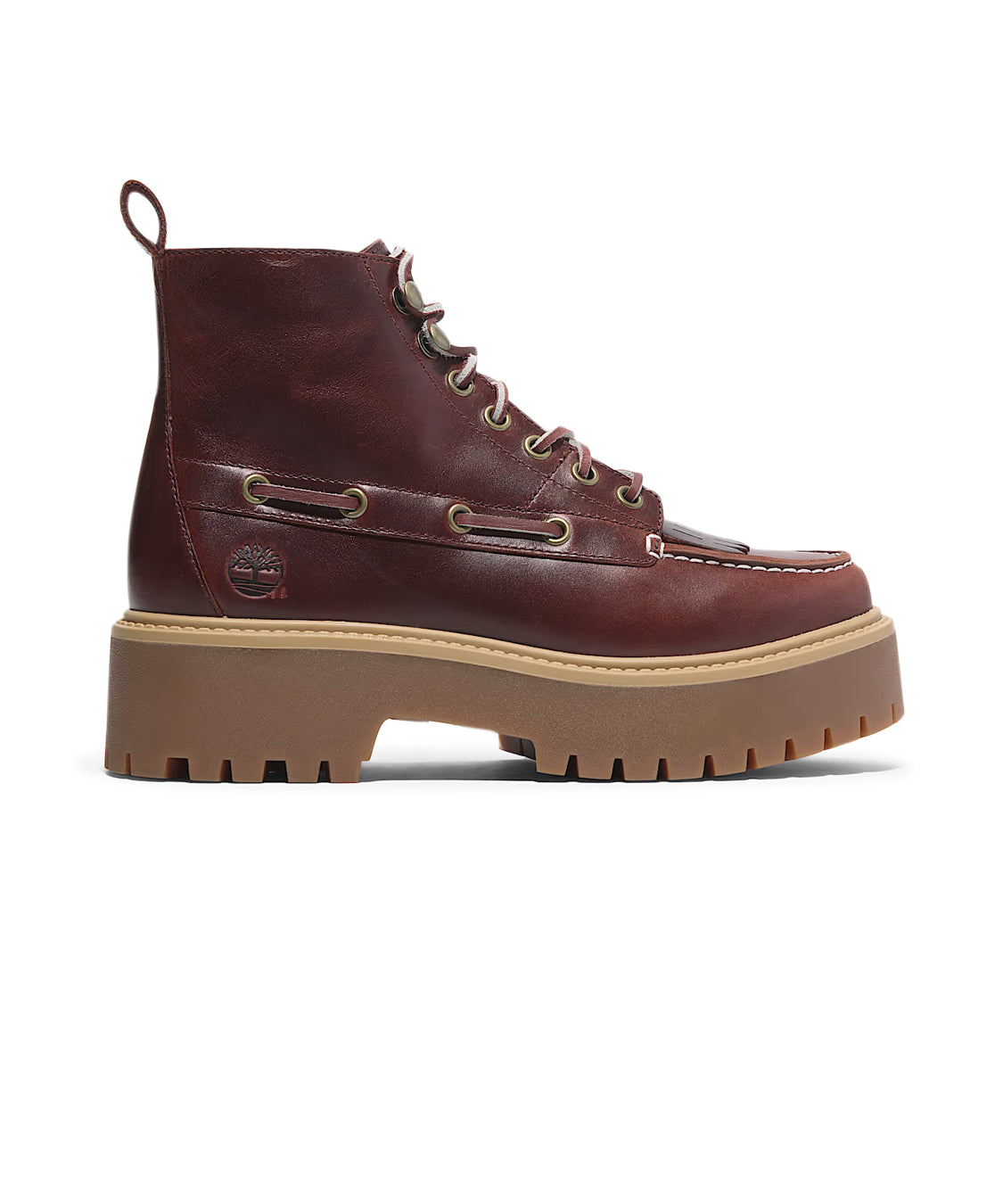 Scarponcino Stone Street Mid TIMBERLAND Donna - Burgundy