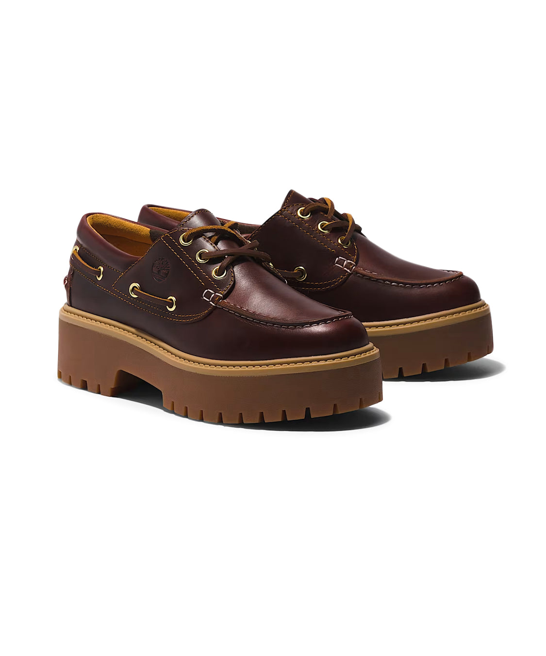 Mocassini da barca Stone Street TIMBERLAND Donna - Rootbeer