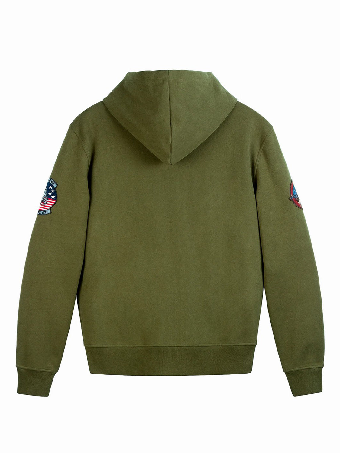 Felpa Classic patch TOP GUN Uomo - Verde