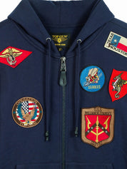 Felpa Classic patch TOP GUN Uomo - Blue