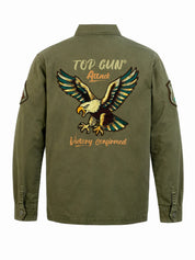 Camicia Utility TOP GUN Uomo - Verde