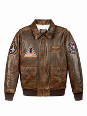 Giubbotto Top Hook TOP GUN Uomo - Marrone