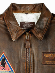 Giubbotto Top Hook TOP GUN Uomo - Marrone