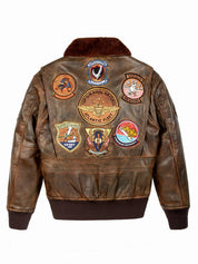 Giubbotto Top Hook TOP GUN Uomo - Marrone