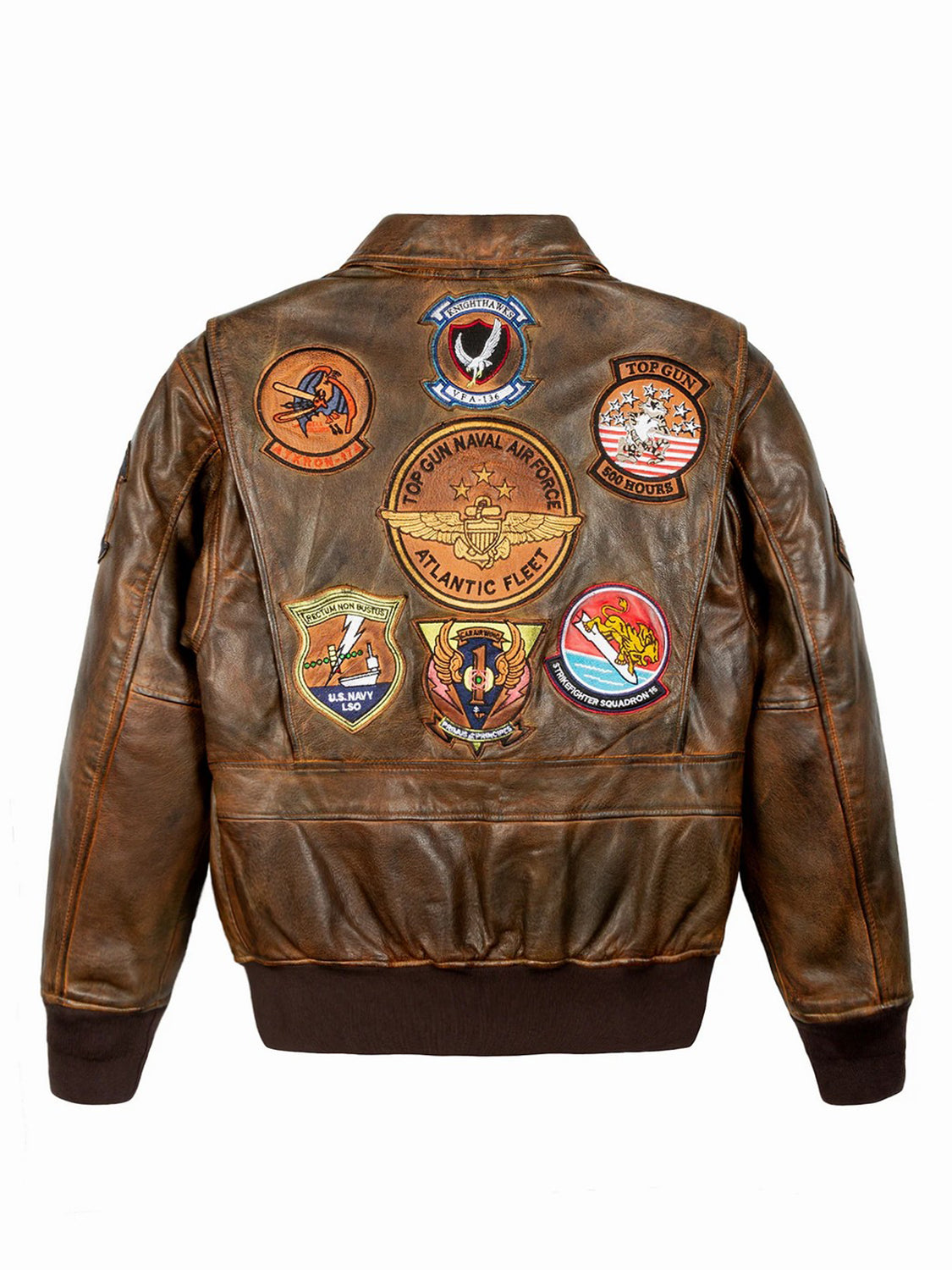 Giubbotto Top Hook TOP GUN Uomo - Marrone