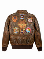 Giubbotto Top Hook TOP GUN Uomo - Marrone