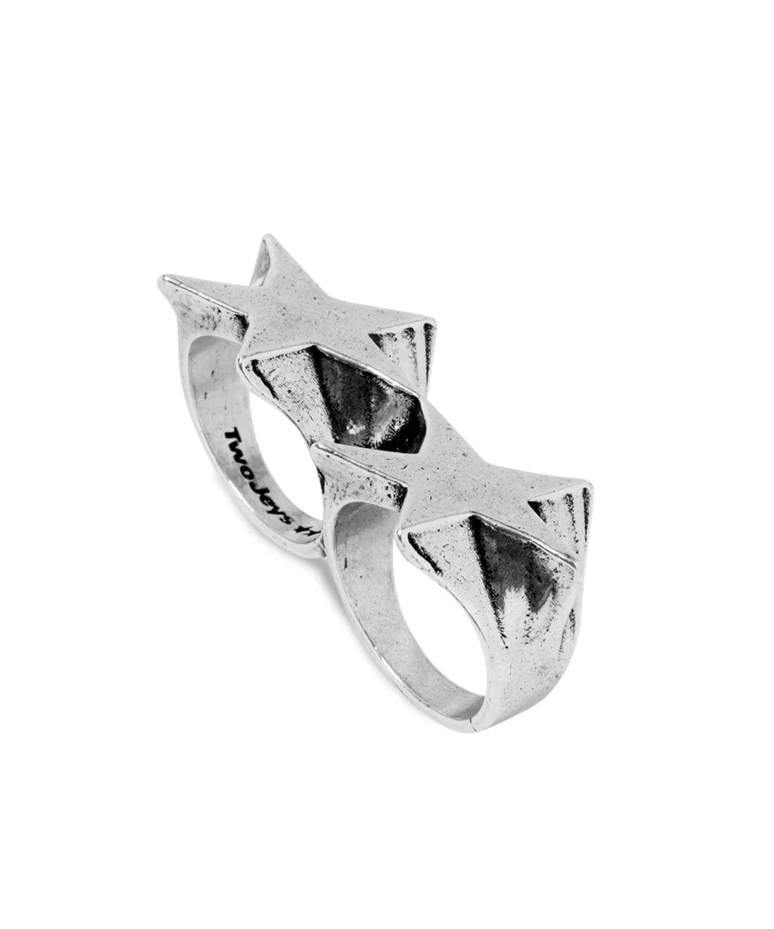 Anello Superstar Knuckle TWOJEYS Unisex - Argento