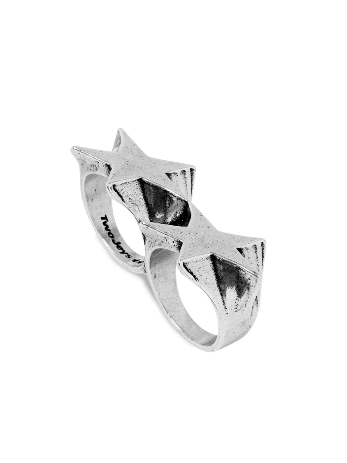 Anello Superstar Knuckle TWOJEYS Unisex - Argento