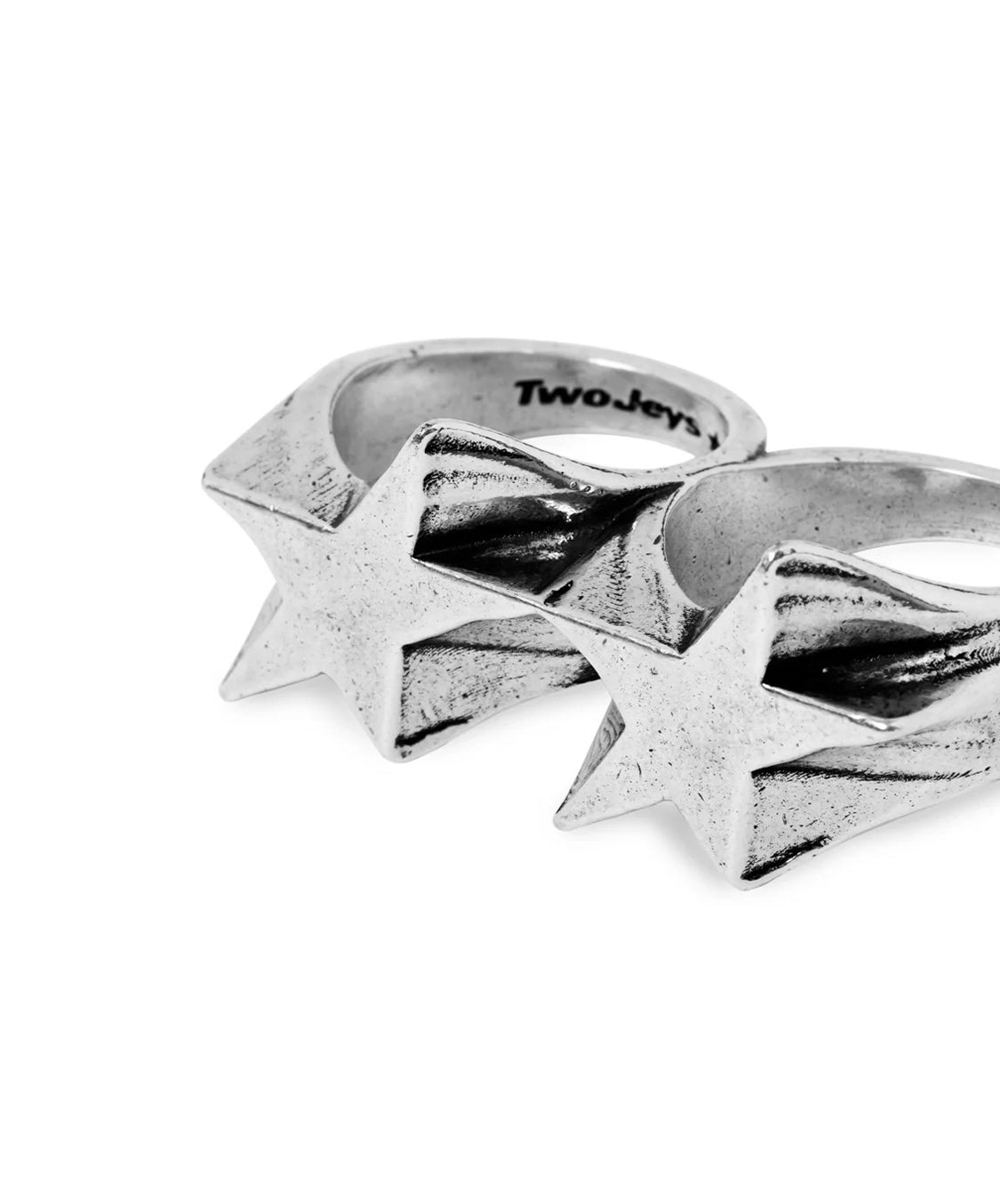 Anello Superstar Knuckle TWOJEYS Unisex - Argento