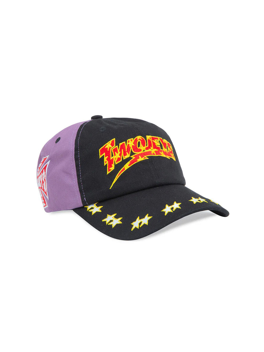 Cappello Embroidered Dad TWOJEYS Unisex - Viola