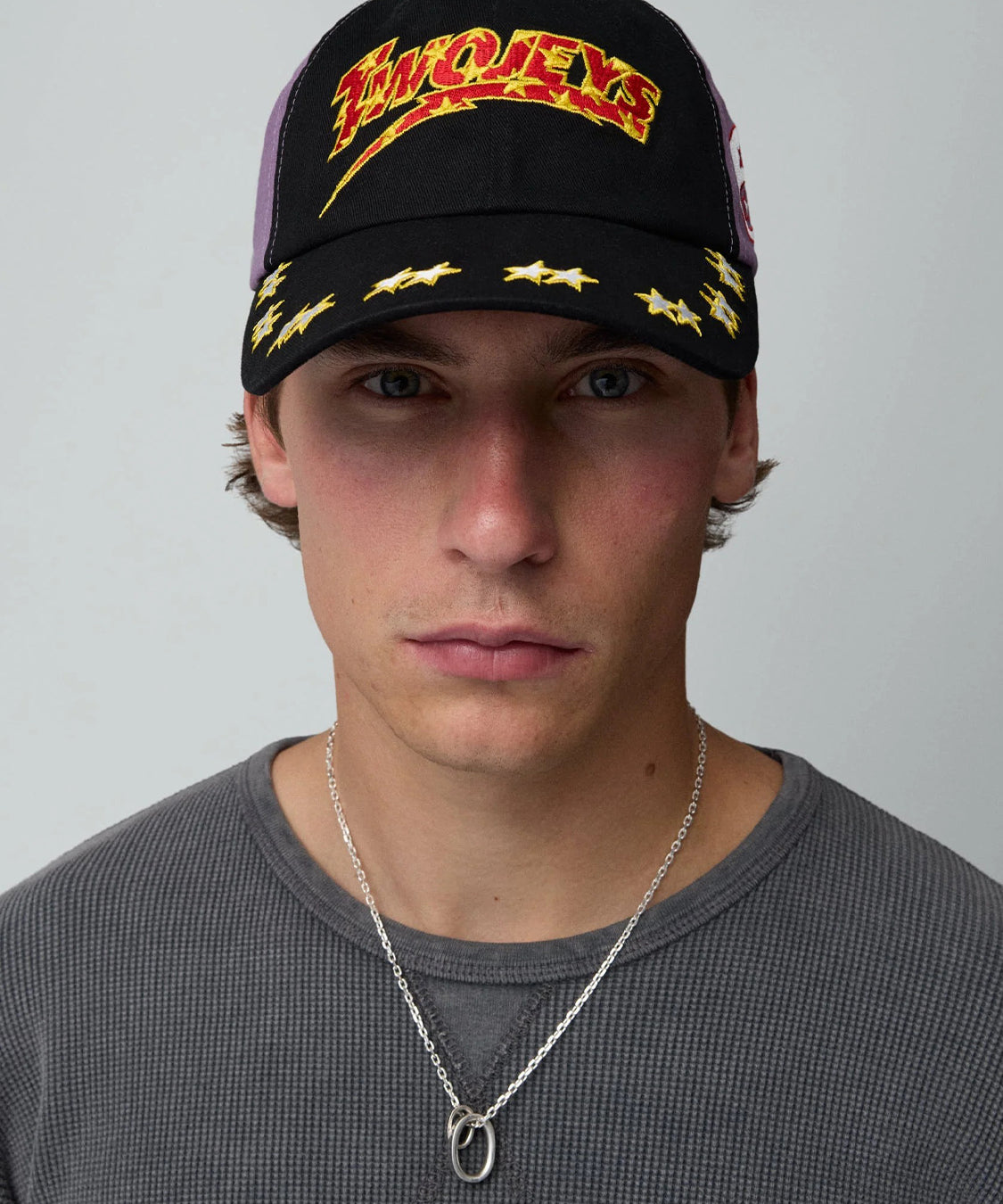 Cappello Embroidered Dad TWOJEYS Unisex - Viola