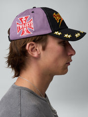 Cappello Embroidered Dad TWOJEYS Unisex - Viola