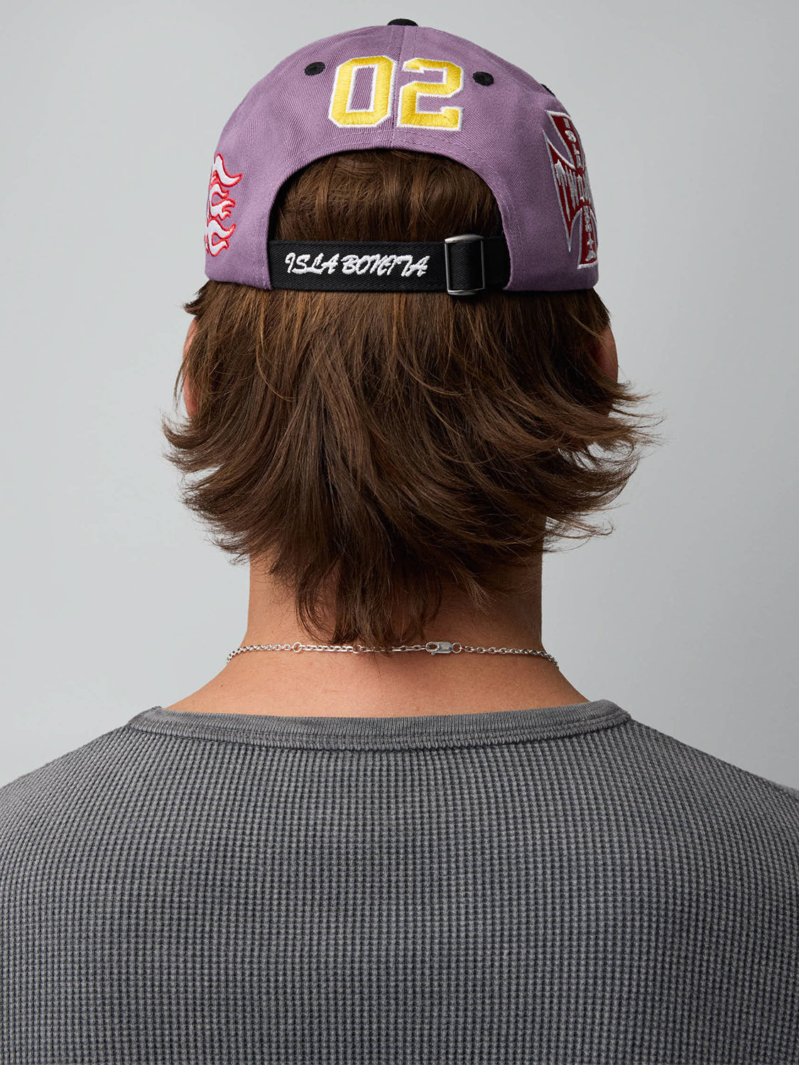 Cappello Embroidered Dad TWOJEYS Unisex - Viola