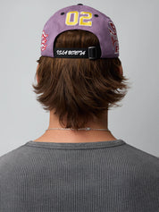 Cappello Embroidered Dad TWOJEYS Unisex - Viola