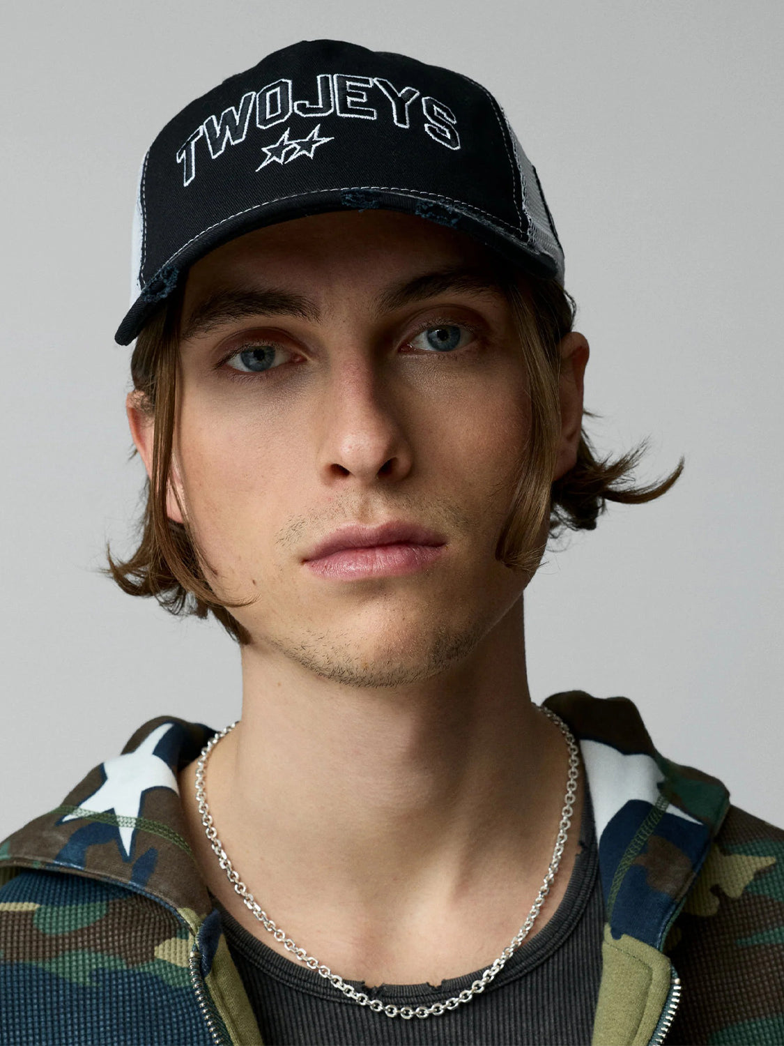 Cappello Black Icon Trucker TWOJEYS Unisex - Nero