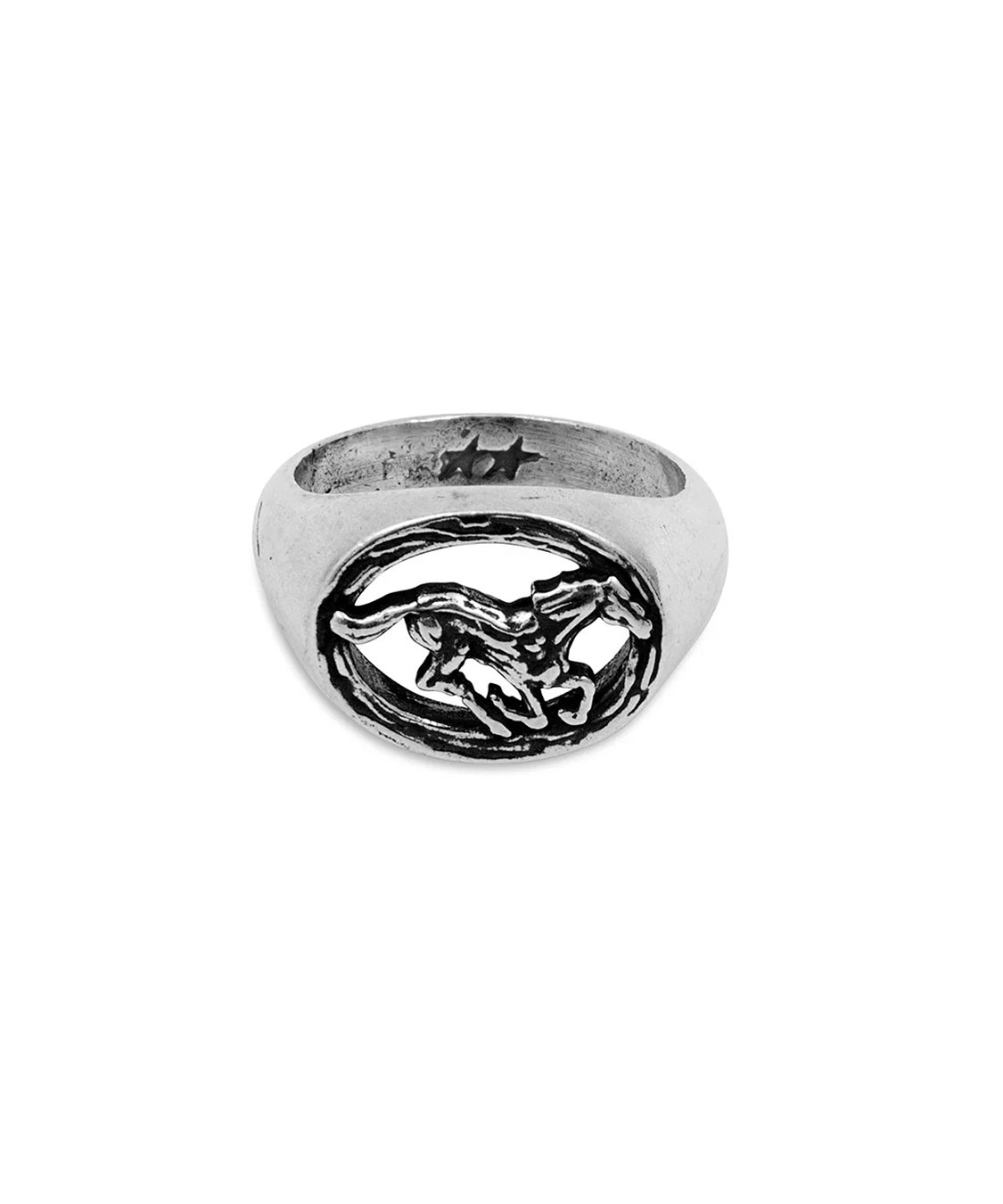Anello Sterling Signed TWOJEYS Unisex - Argento