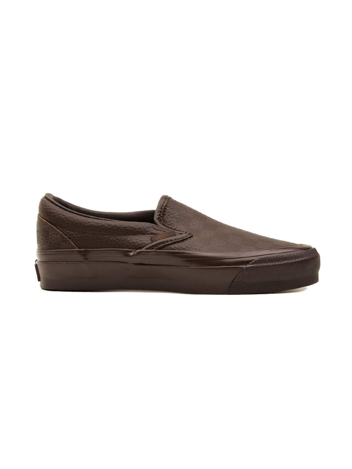 Sneakers Basse LX Classic Slip-On 98 Leather VANS Unisex - Marrone
