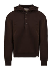 Felpa con cappuccio Spencer WOC Uomo - Marrone
