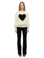 Felpa Soulo heart ZADIG&VOLTAIRE Donna - Beige