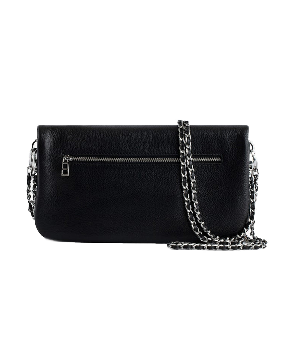 Pochette Rock grained leather ZADIG&VOLTAIRE Donna - Nero