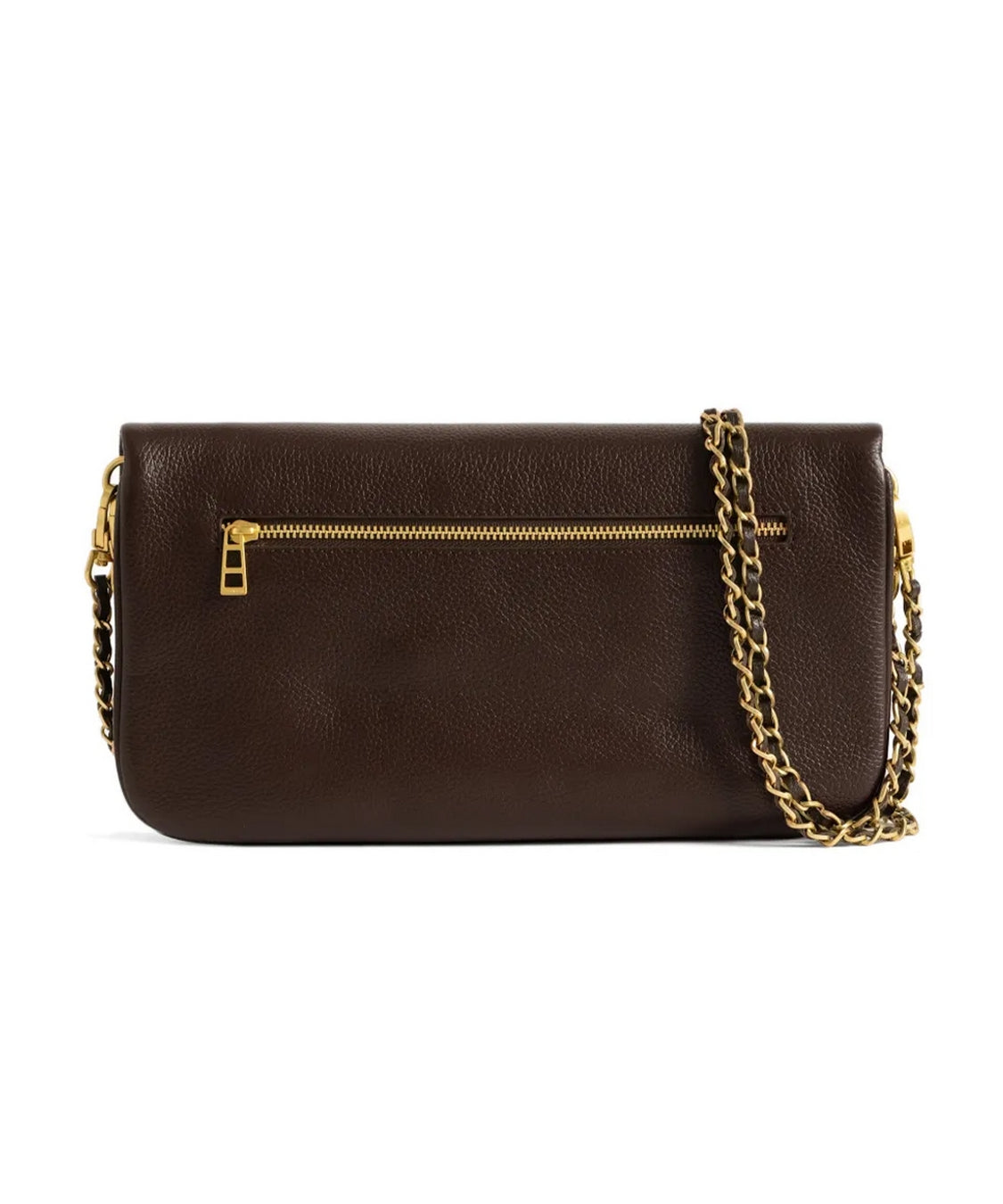 Pochette Rock Grained Leather ZADIG&VOLTAIRE Donna - Marrone