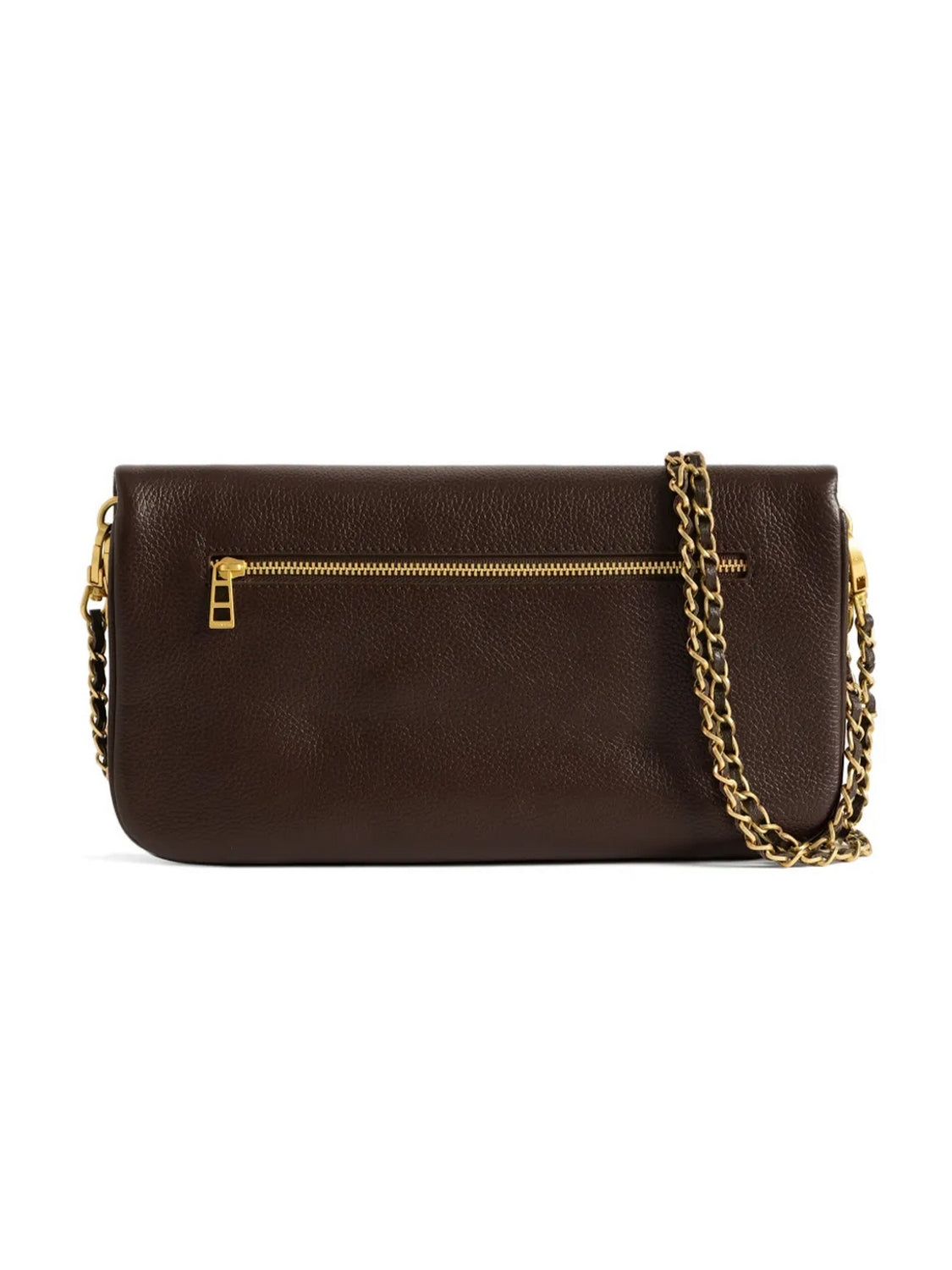 Pochette Rock Grained Leather ZADIG&VOLTAIRE Donna - Marrone