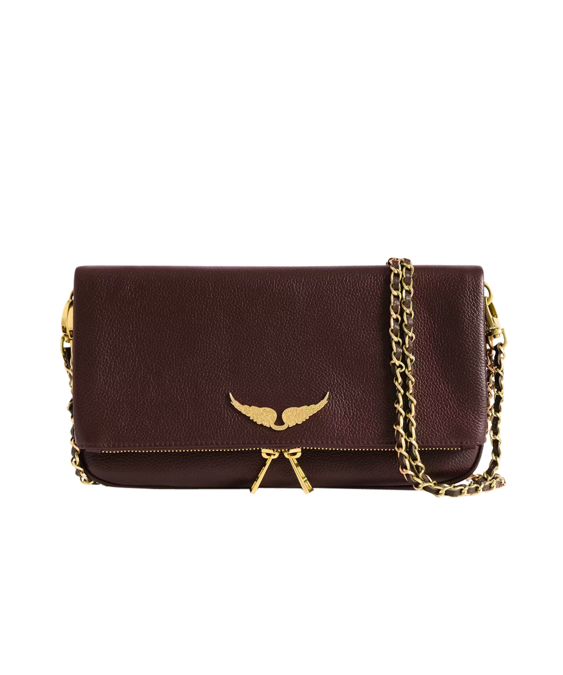 Pochette Rock Grained Leather ZADIG&VOLTAIRE Donna - Viola