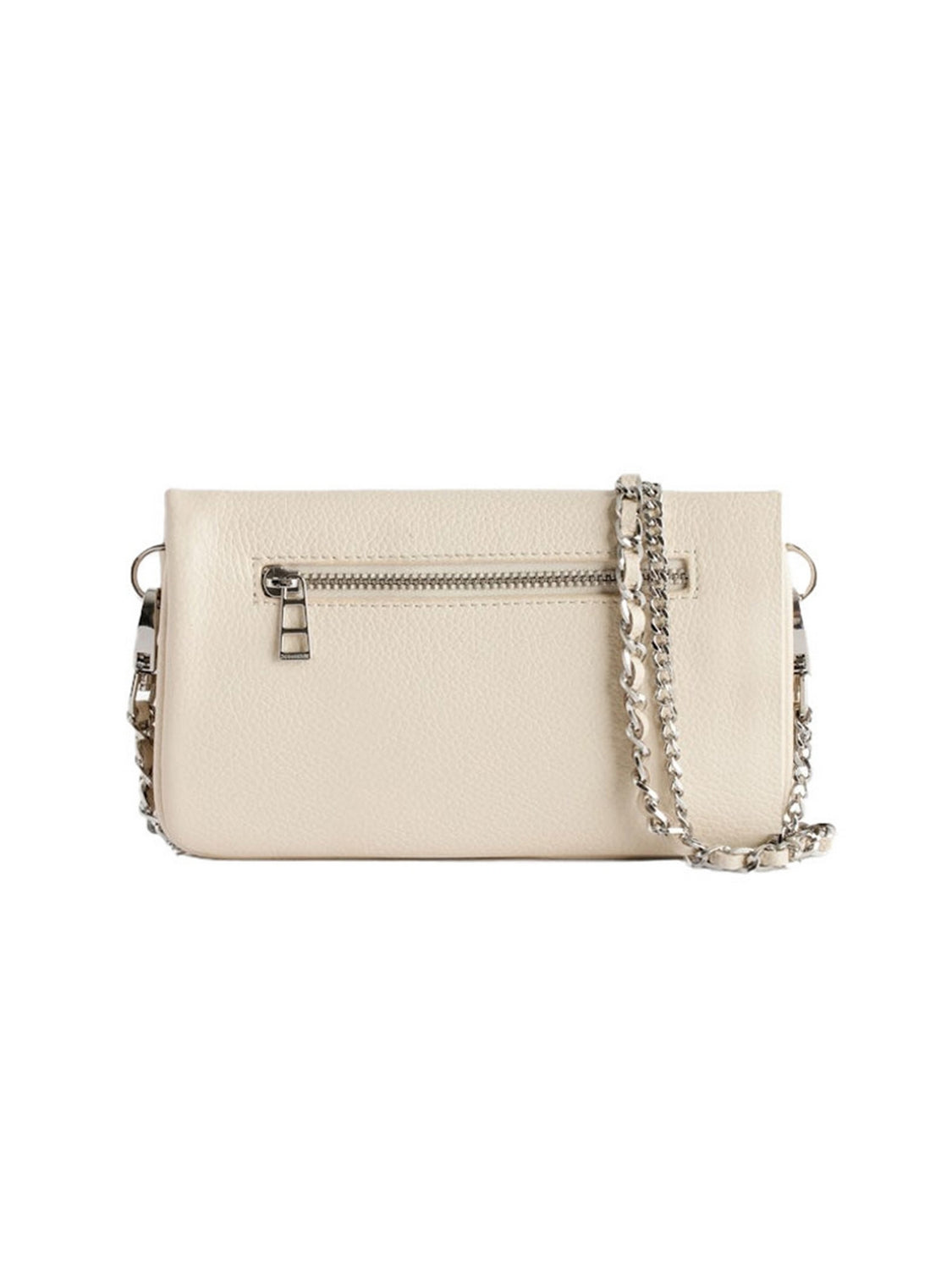 Pochette Rock Mini Grained Leather ZADIG&VOLTAIRE Donna - Bianco