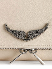 Pochette Rock Mini Grained Leather ZADIG&VOLTAIRE Donna - Bianco