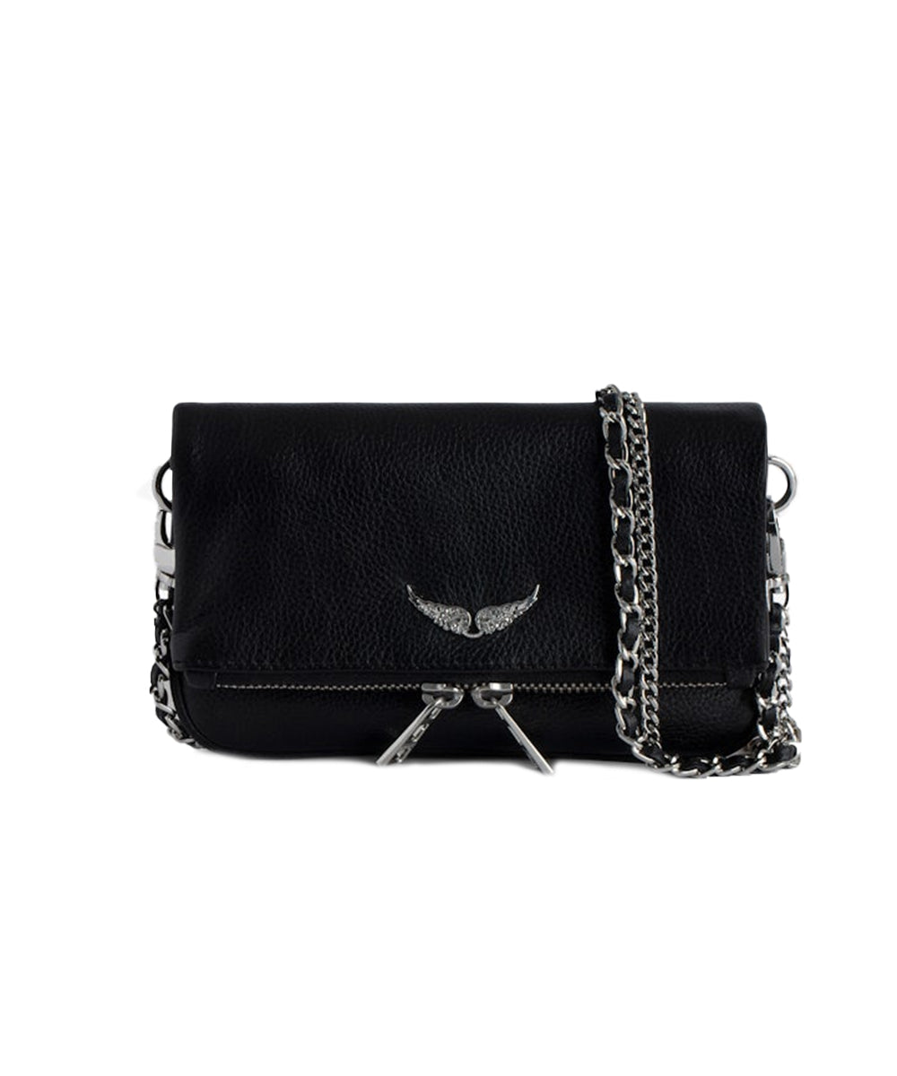Borsa Rock Mini grained leather ZADIG&VOLTAIRE Donna - Nero