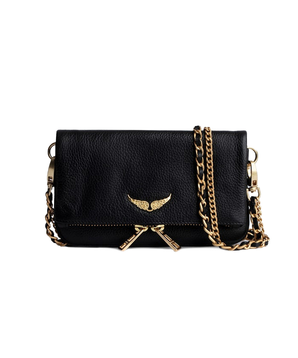 Borsa Rock Mini grained leather ZADIG&VOLTAIRE Donna - Nero