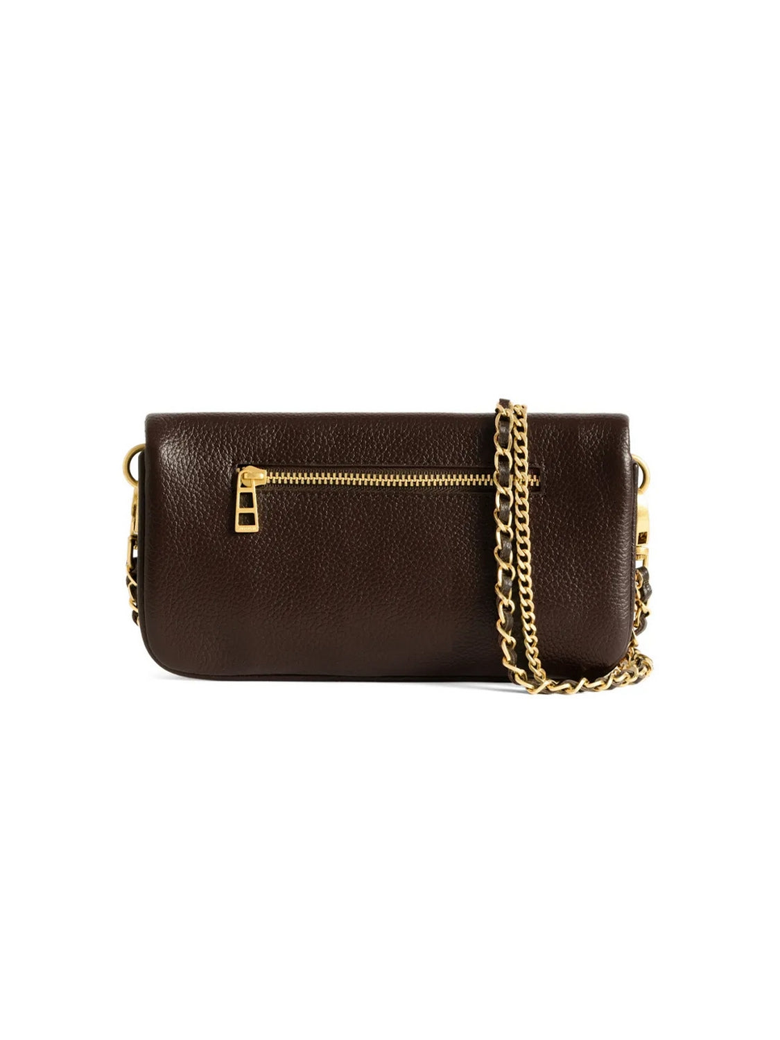 Pochette Rock Mini Grained Leather ZADIG&VOLTAIRE Donna - Marrone