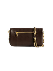 Pochette Rock Mini Grained Leather ZADIG&VOLTAIRE Donna - Marrone