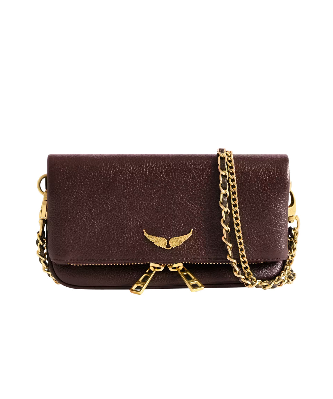 Pochette Rock Mini Grained Leather ZADIG&VOLTAIRE Donna - Viola