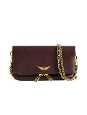 Pochette Rock Mini Grained Leather ZADIG&VOLTAIRE Donna - Viola