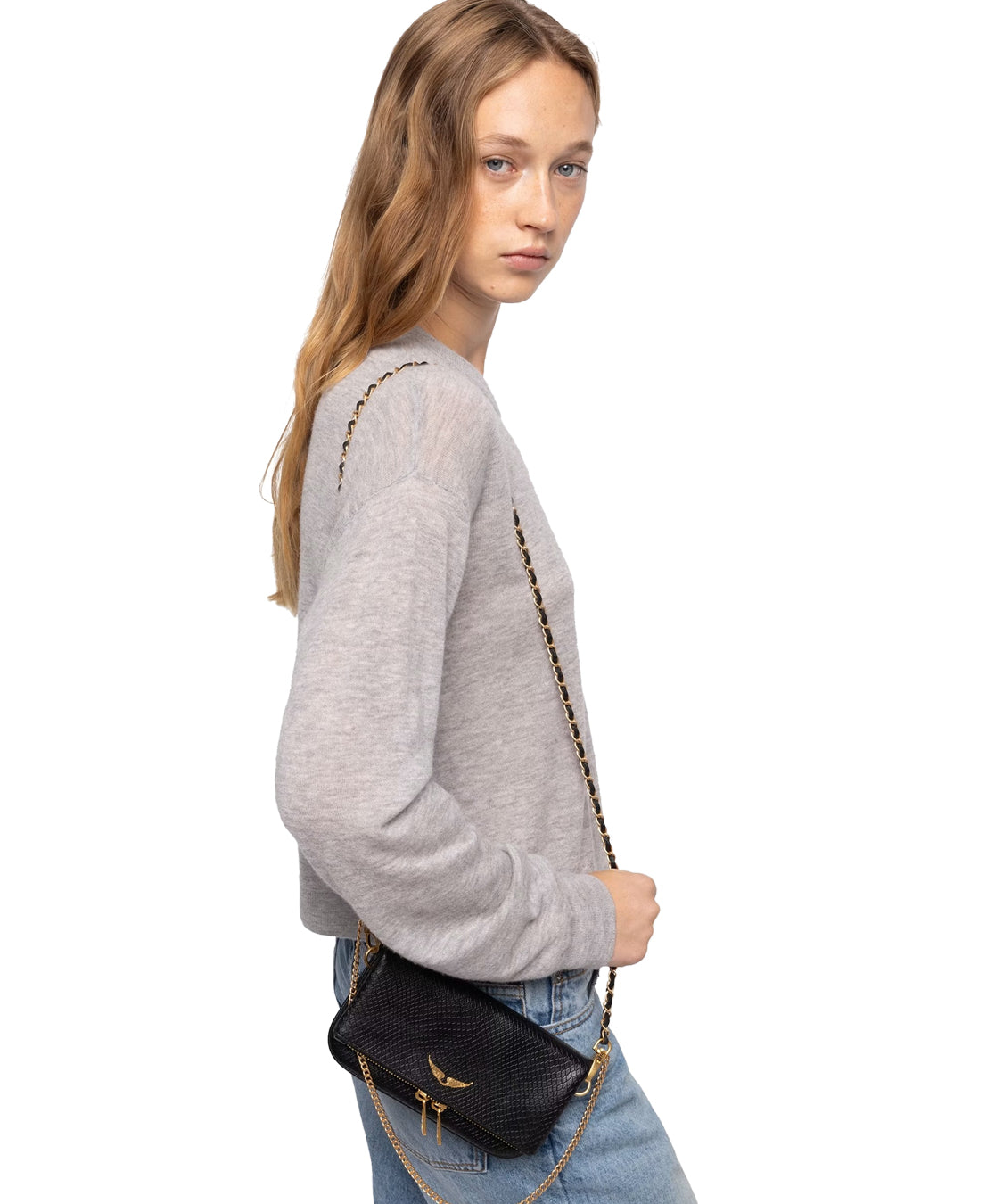 Borsa Rock Mini Soft Wild ZADIG&VOLTAIRE Donna - Nero