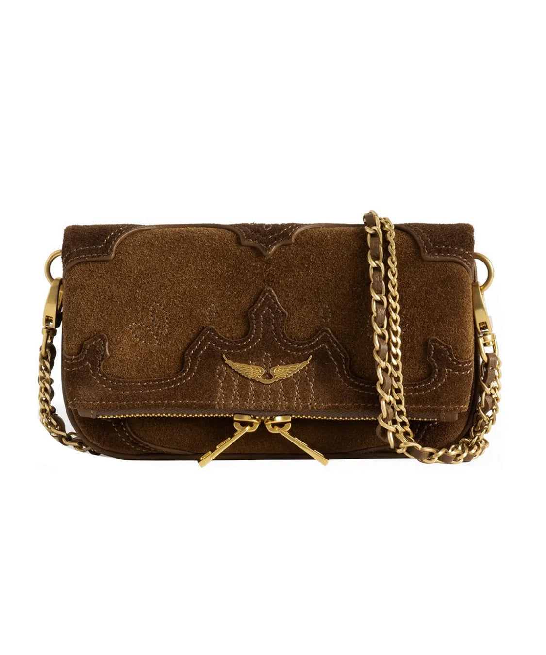 Pochette Rock Western Used ZADIG&VOLTAIRE Donna - Marrone